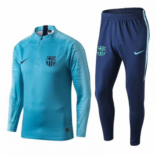 2019-2020 Barcelona Blue Training Sweat Shirt Suits with Pants 2019/20